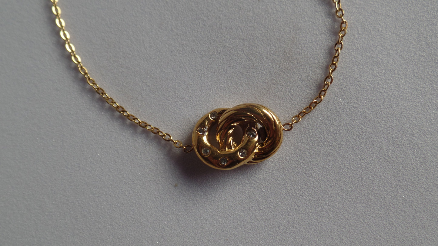 Infinity Gold Bracelet | Stainless Steel| 18K Gold Plated