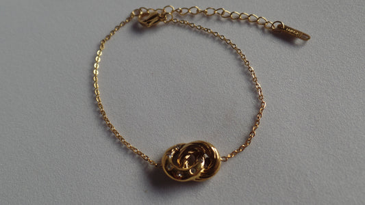 Infinity Gold Bracelet | Stainless Steel| 18K Gold Plated
